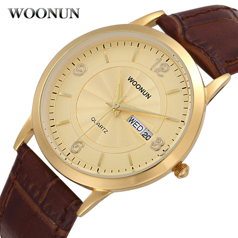 Luxury Watch Maker - Мужские Водонепроницаемые ультратонкие кварцевые часы с