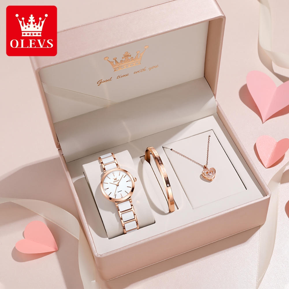 Luxury Watch Brands - OLEVS женские часы 5877, роскошные элегантные
