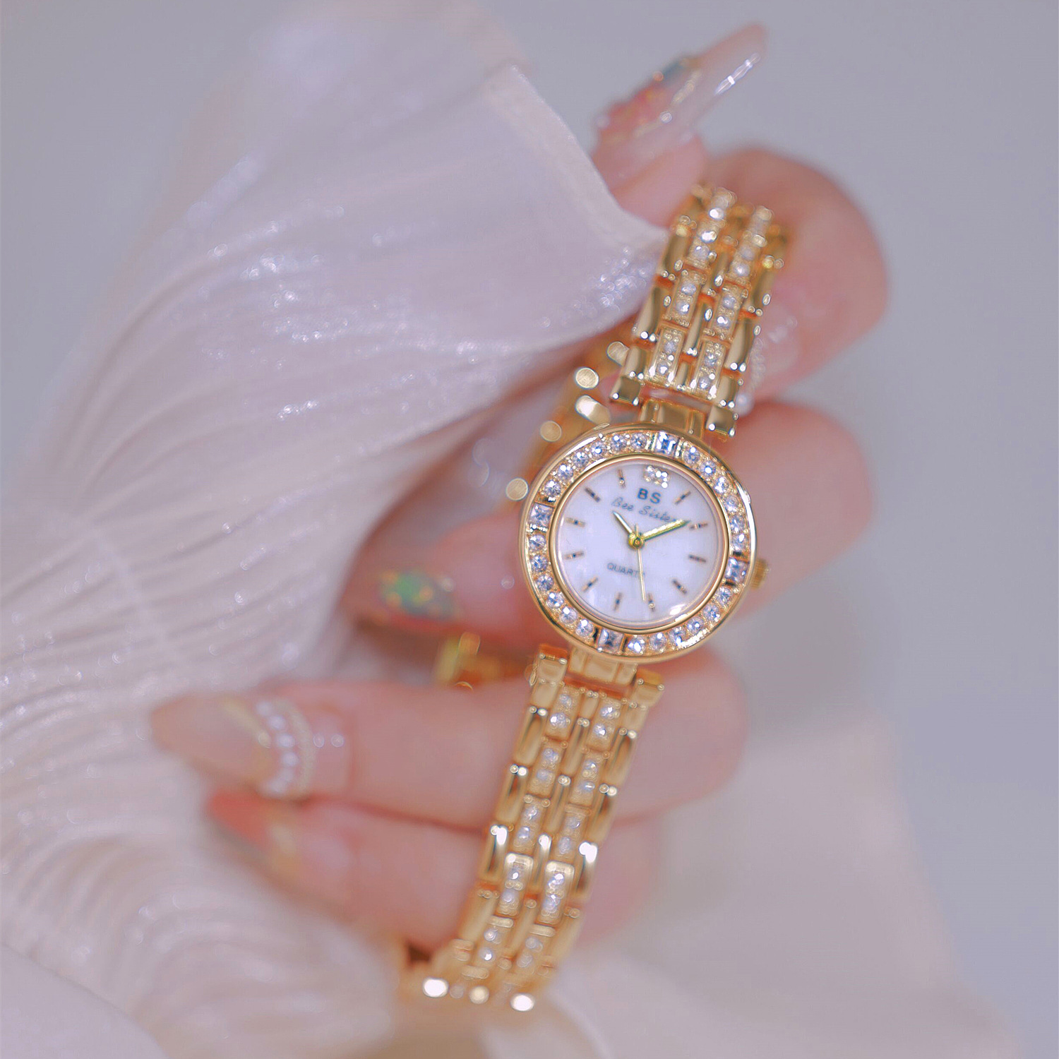 Luxury Watch Korea - Женские Кварцевые водонепроницаемые часы с зеленым