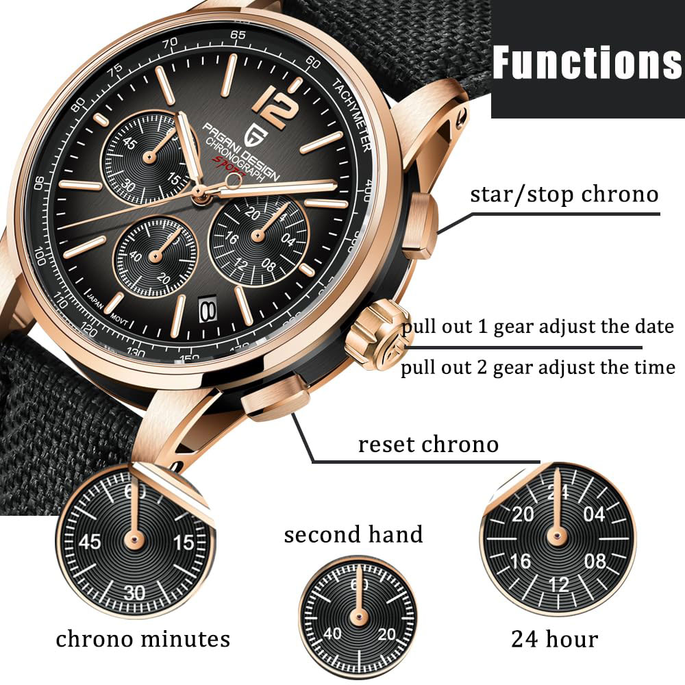 Luxury Watch Men - PAGANI DESIGN новые мужские часы 41
