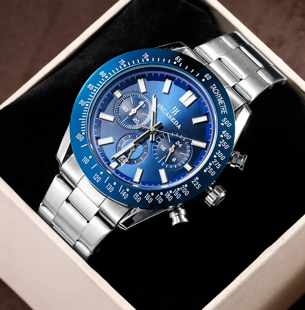 Luxury Watch Maker - INCASEDA мужские часы брендовые роскошные силиконовые