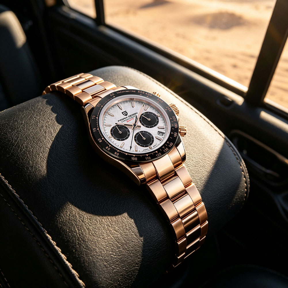 Luxury Watch Men - Элитные мужские часы PAGANI DESIGN: многофункциональный