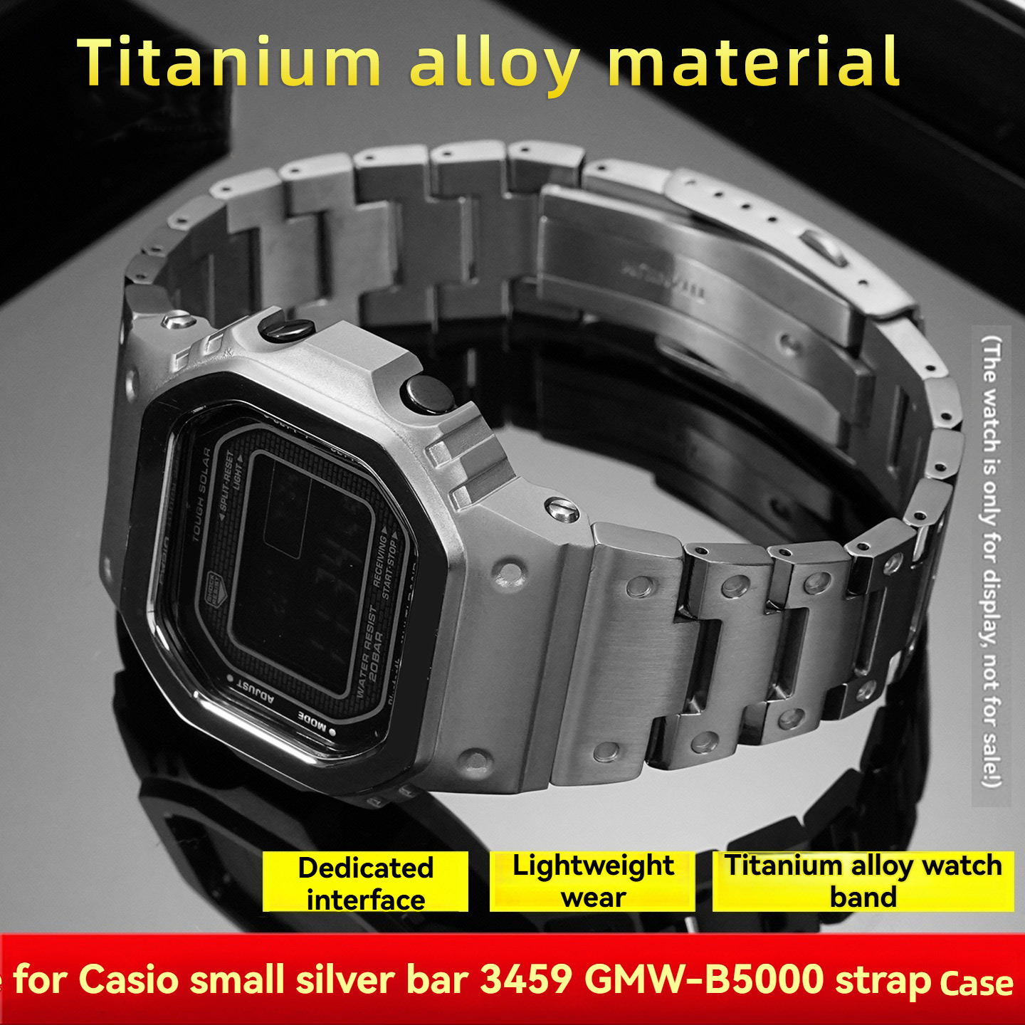 Luxury Watch Casio - GMW-B5000 комплект модов из титанового сплава,