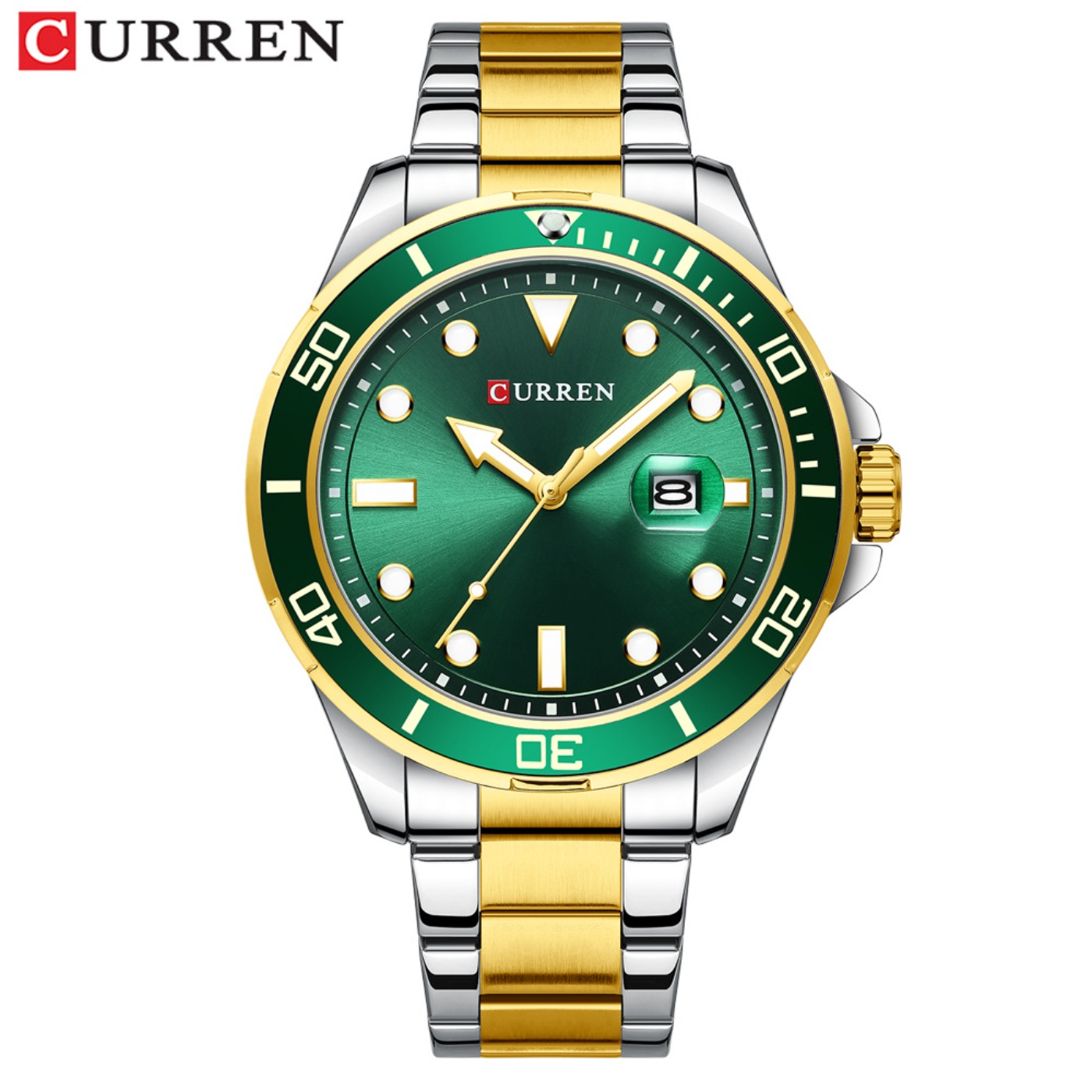 Новые часы CURREN серии Green  – обзор и цена Luxury Watch Men
