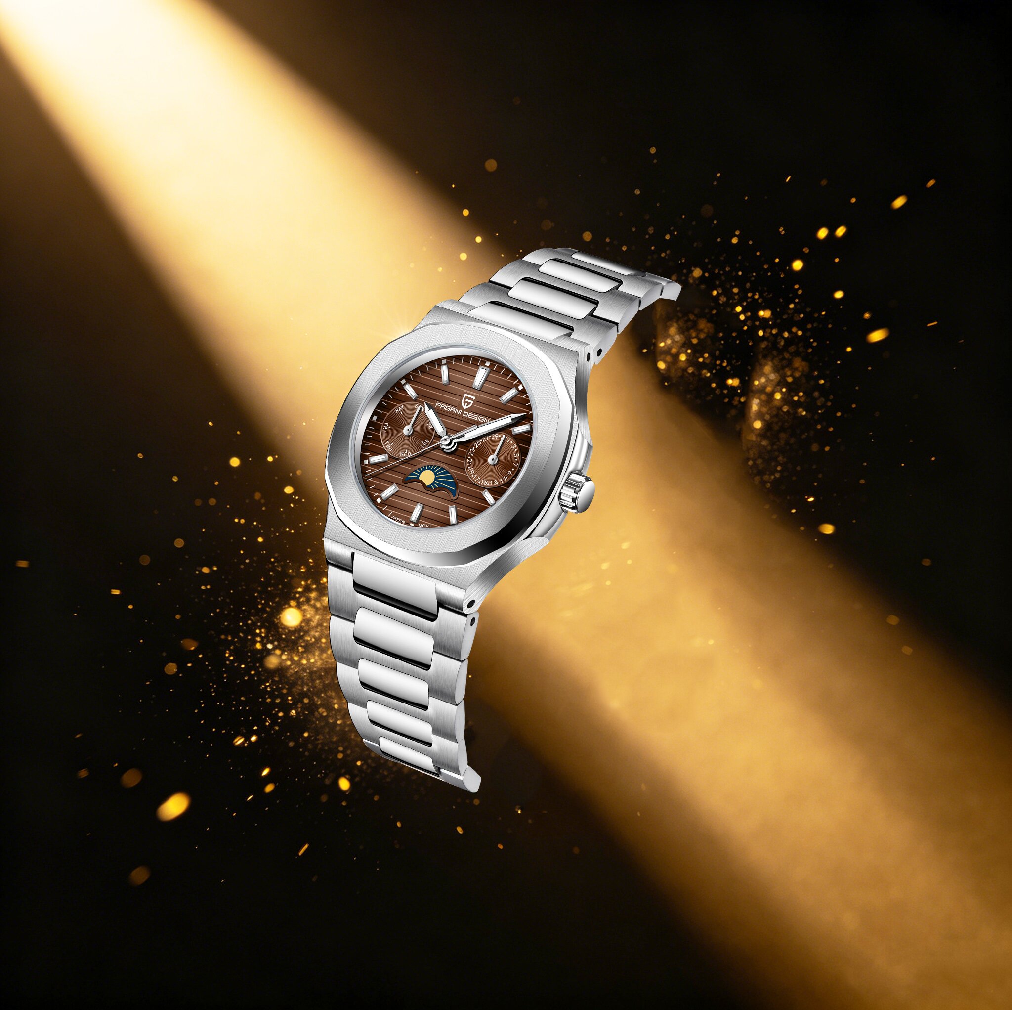 Часы PAGANI DESIGN: Простые, в – обзор и цена Luxury Watch Moon Phase