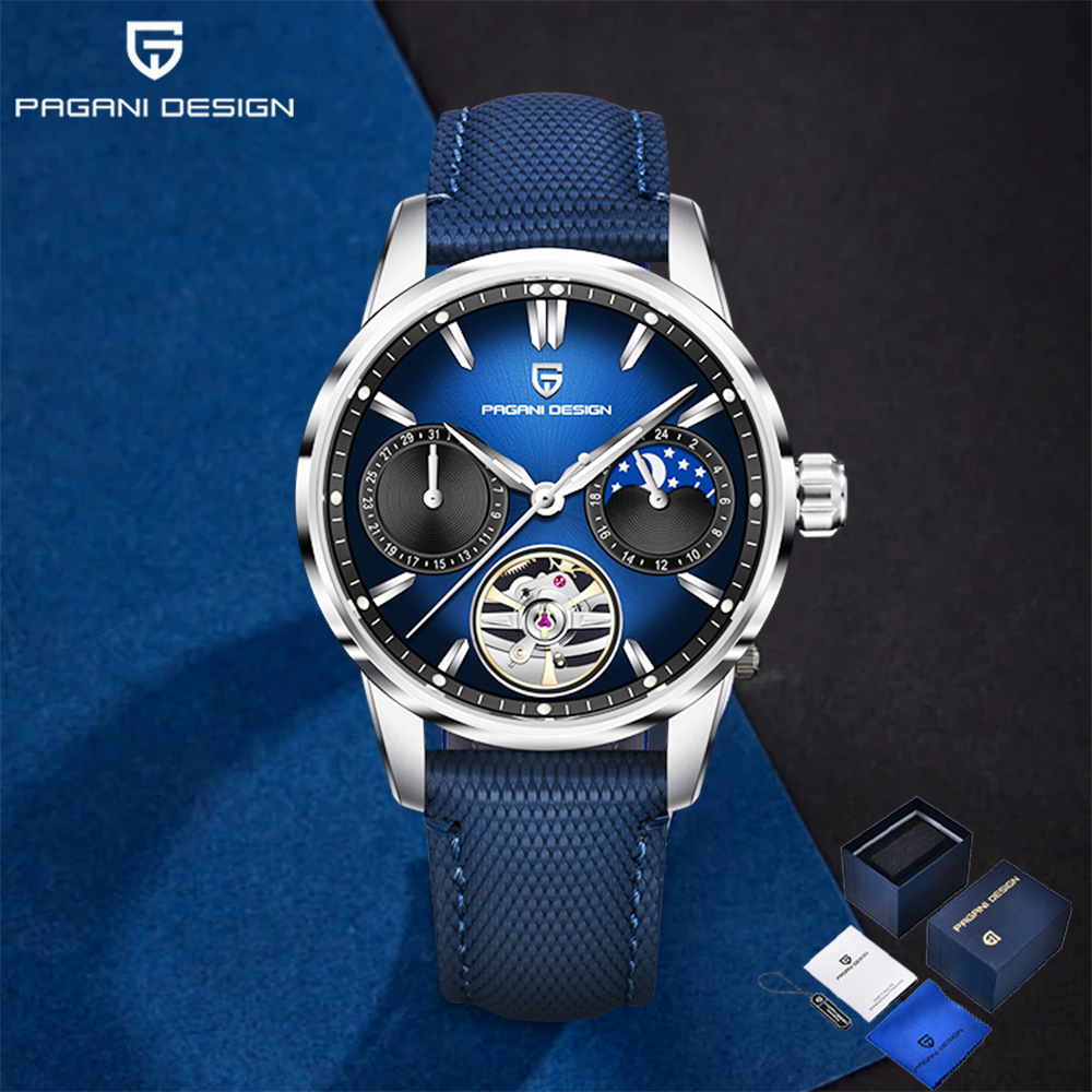 2025Pagani design Tourbillon Р – обзор и цена Luxury Watch Moon Phase