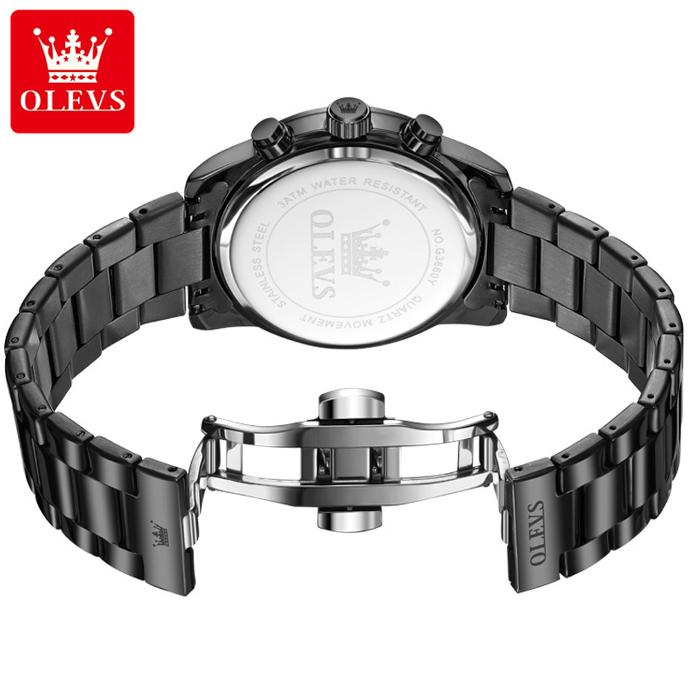 OLEVS оригинальные модные мужс – обзор и цена Luxury Watch Moon Phase
