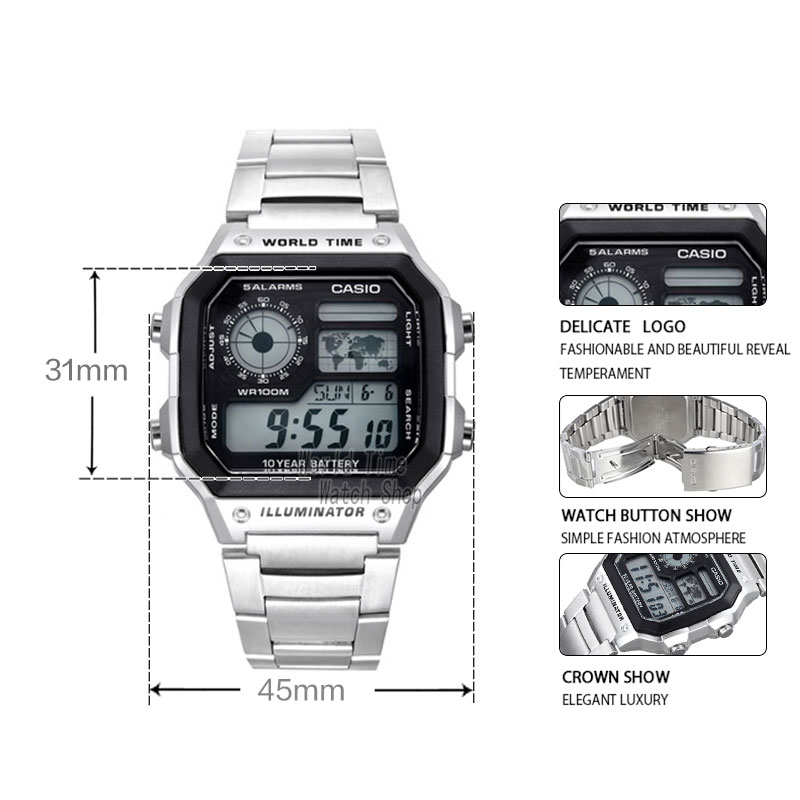 Часы Casio Explosion Watch для – обзор и цена Luxury Watch Casio