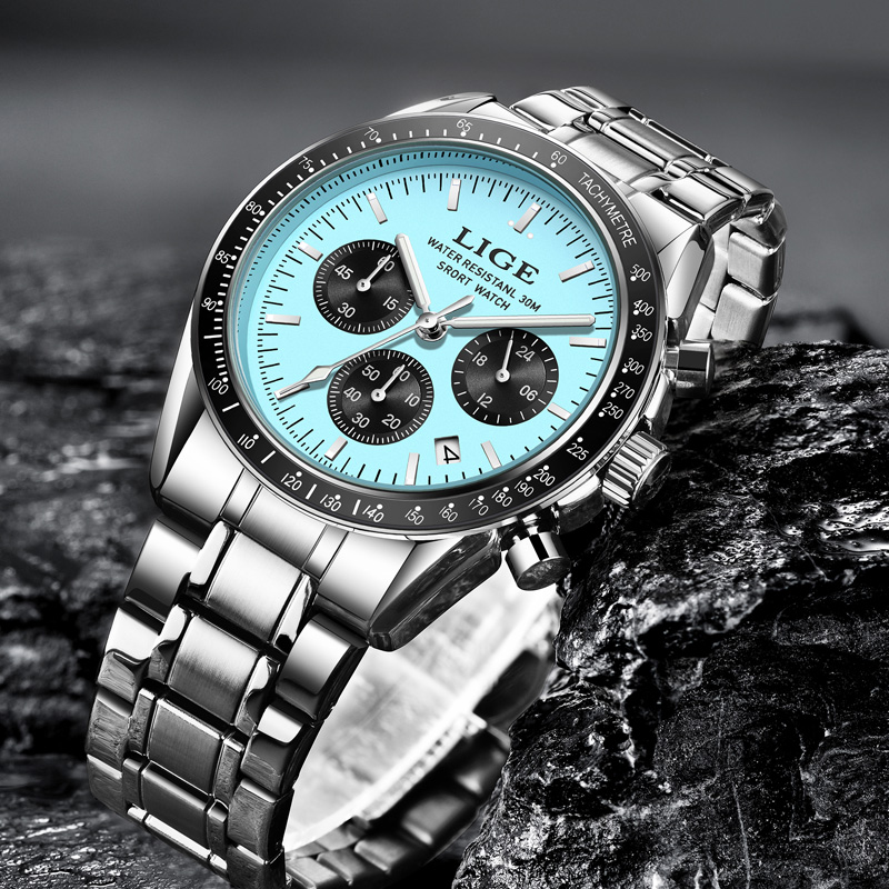 Мужские часы LIGE, топ-бренд,  – обзор и цена Luxury Watch Maker