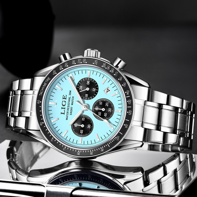 Мужские часы LIGE, топ-бренд,  – обзор и цена Luxury Watch Maker