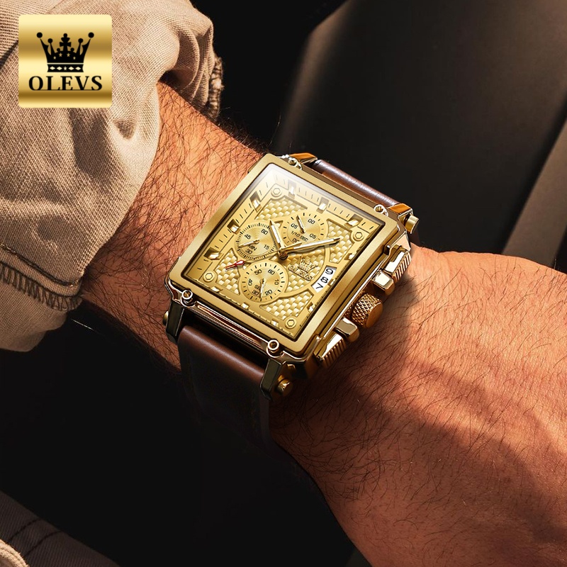 Мужские часы бренда OLEVS, вод – обзор и цена Luxury Watch Men